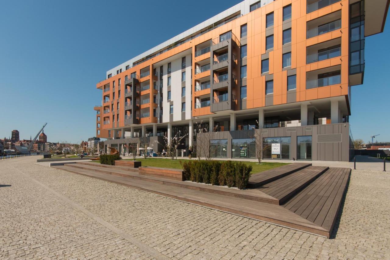 Citystay Brabank Apartament Nad Motlawa Danzica Esterno foto