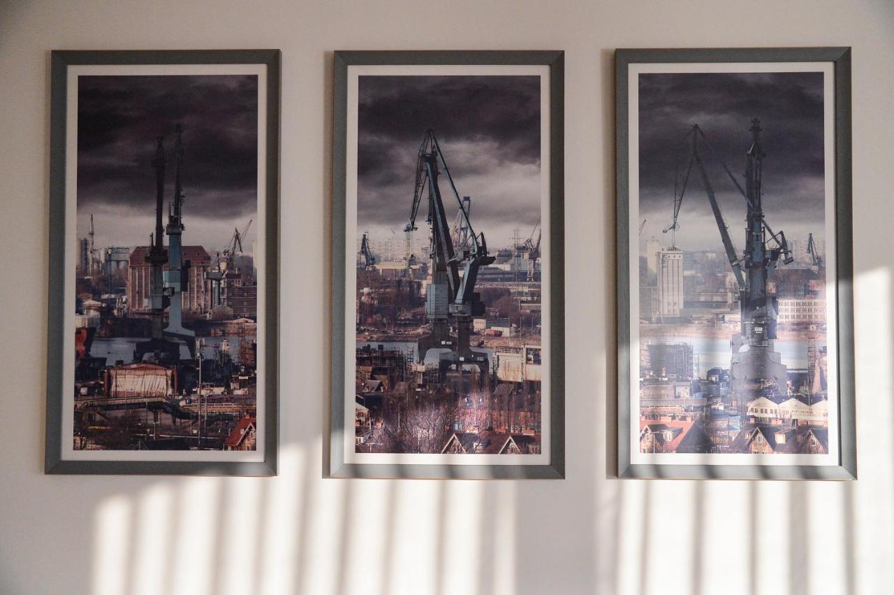Citystay Brabank Apartament Nad Motlawa Danzica Esterno foto