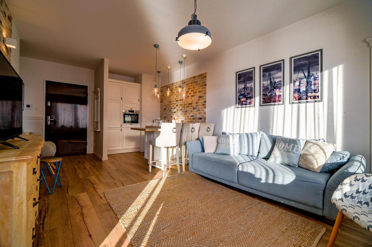 Citystay Brabank Apartament Nad Motlawa Danzica Esterno foto