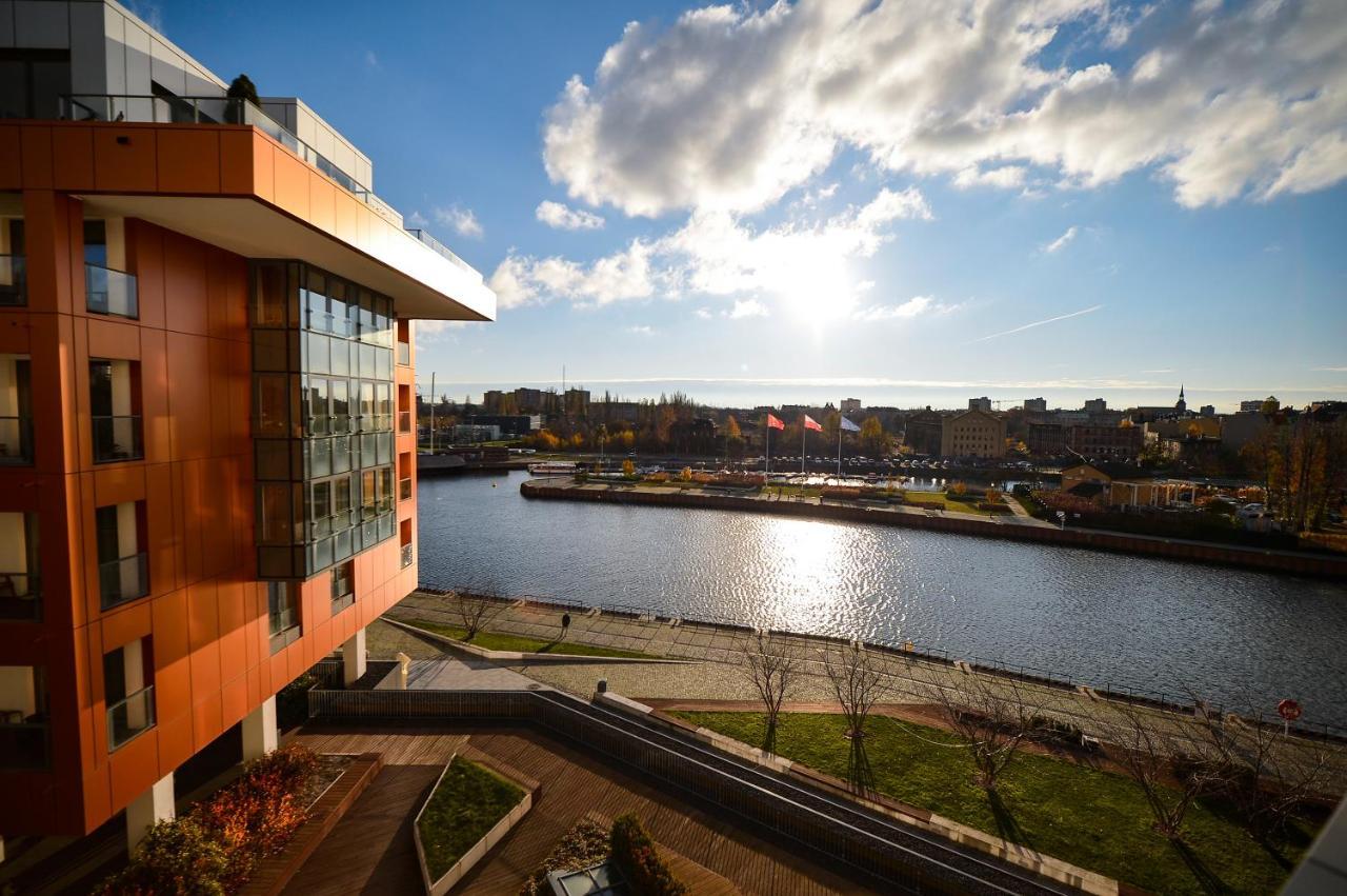 Citystay Brabank Apartament Nad Motlawa Danzica Esterno foto