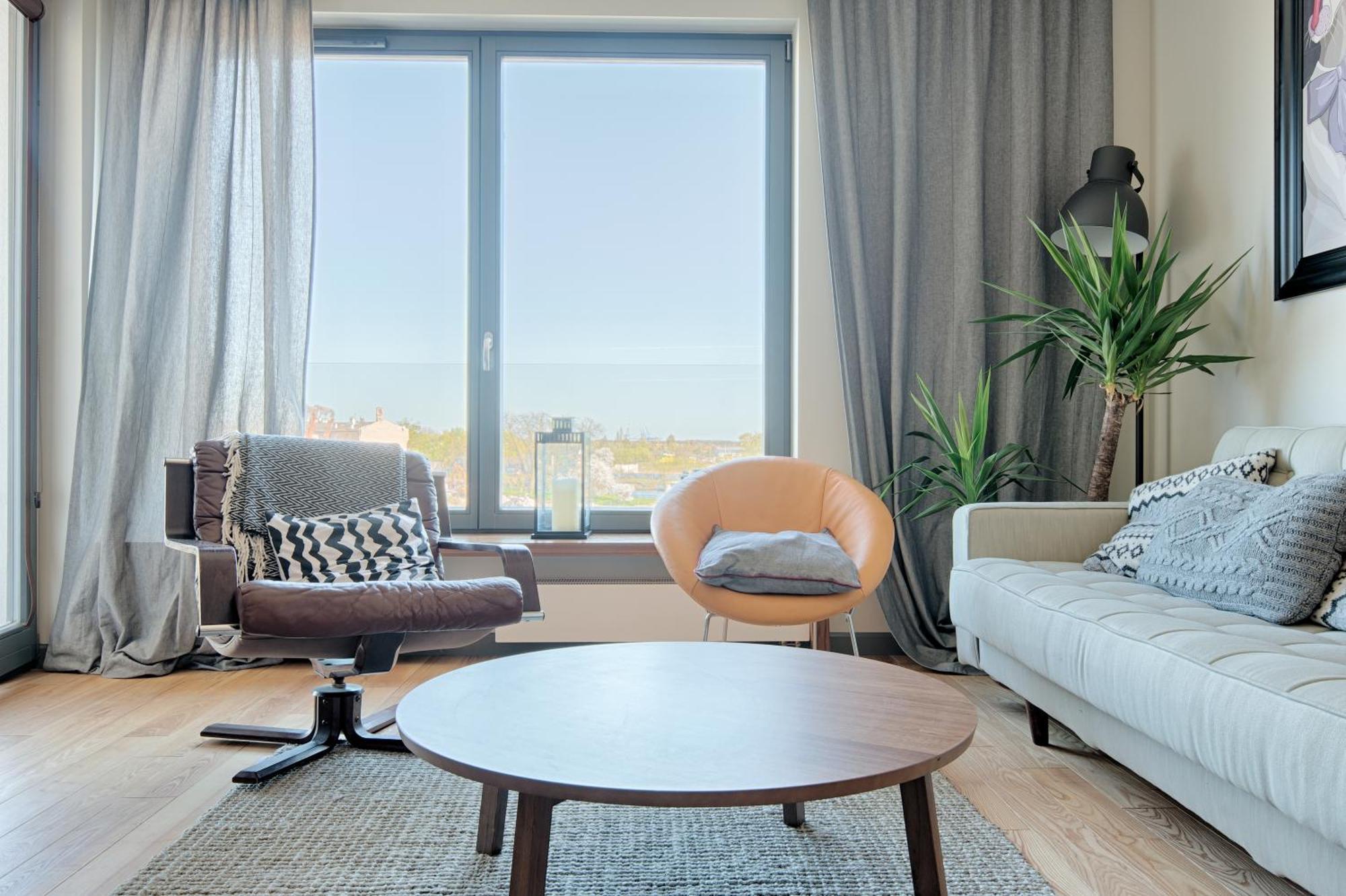 Citystay Brabank Apartament Nad Motlawa Danzica Camera foto
